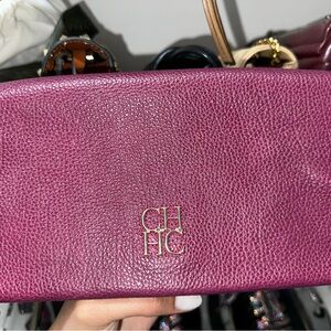 Authentic Carolina Herrera Wallet on Chain (leather)